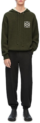 LOEWE FW23 Logo Jacquard Casual Hooded Long-Sleeve Sweatshirt H526Y14KGZ-5102 1