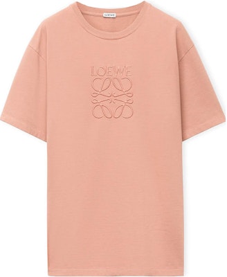 LOEWE FW23 粉色刺繡Logo設計圓領T恤 H526Y22XA4-8765 Order LOEWE FW23 粉色刺繡Logo設計圓領T恤 H526Y22XA4-8765