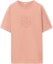 Order LOEWE FW23 粉色刺繡Logo設計圓領T恤 H526Y22XA4-8765