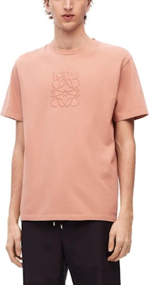 LOEWE FW23 粉色刺繡Logo設計圓領T恤 H526Y22XA4-8765 Purchase LOEWE FW23 粉色刺繡Logo設計圓領T恤 H526Y22XA4-8765