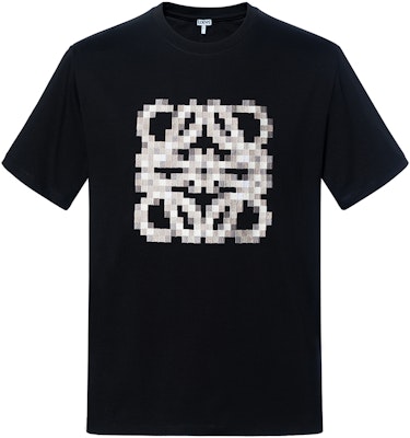 LOEWE FW23 像素圖案刺繡寬鬆版型T恤 H526Y22XAD-1100 Order LOEWE FW23 像素圖案刺繡寬鬆版型T恤 H526Y22XAD-1100