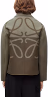 Purchase LOEWE FW23 綠鼠尾草色塊拼接設計可翻轉外套 H526Y03W65-8728