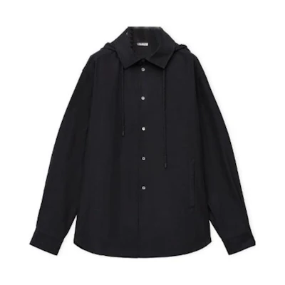 LOEWE FW23 Solid Color Single-Breasted Casual Jacket. H526Y05WBB-1100