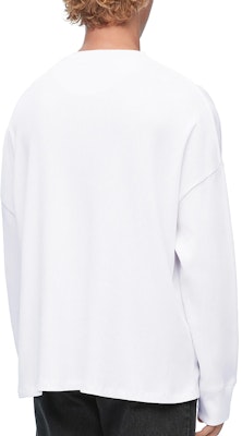 LOEWE FW23 白色長袖圓領T恤帶品牌標誌圖案。 H526Y22XAY-2100 Purchase LOEWE FW23 白色長袖圓領T恤帶品牌標誌圖案。 H526Y22XAY-2100