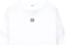 Sizing LOEWE FW23 白色長袖圓領T恤帶品牌標誌圖案。 H526Y22XAY-2100