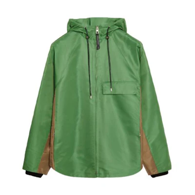 LOEWE FW23 Color-Block Hooded Jacket H526Y03WAK-4094