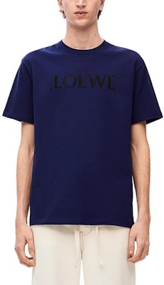 LOEWE FW23 純色刺繡Logo短袖T恤 H526Y22X88-2280 Sizing LOEWE FW23 純色刺繡Logo短袖T恤 H526Y22X88-2280