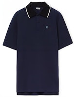 LOEWE FW23 Striped Short Sleeve Polo Shirt Midnight Blue - H526Y26J07-5440 LOEWE FW23 Striped Short Sleeve Polo Shirt Midnight Blue - H526Y26J07-5440