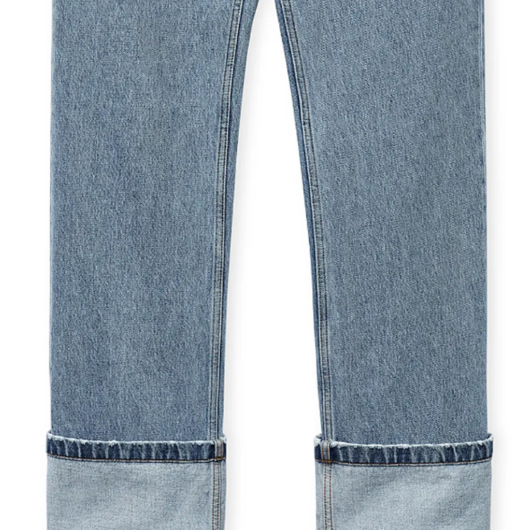 Details for ロエベ FW23 ヴィンテージ風 ストレートレッグ メンズカジュアルブルージーンズ H526Y11W07-4774