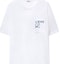 Details for LOEWE FW23 White Loose Fit Crewneck T-Shirt with Embroidered Logo for Men. H526Y22X99-2100