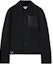 Order LOEWE FW24 Black Logo Embossed Pocket Loose Fit Workwear Jacket H526Y02W82-1100