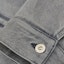 Details for LOEWE FW24 Grey Mixed Denim Jacket with Oil Painting Collar and Pockets H526Y50W22-1440