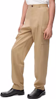 Purchase LOEWE FW24 Seluar Cargo Warna Beige dengan Poket Berzip. H526Y04WEO-2150