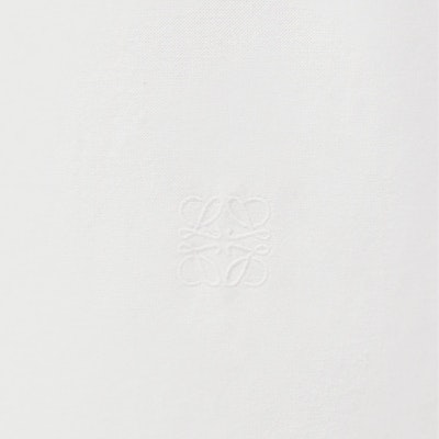 LOEWE FW24 白色長袖襯衫 刺繡標誌款式 H526Y05X71-2100 Purchase LOEWE FW24 白色長袖襯衫 刺繡標誌款式 H526Y05X71-2100
