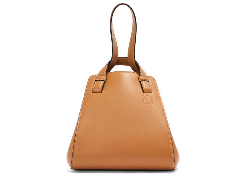 LOEWE Hammock Nugget Bag in Nappa Calfskin Warm Desert