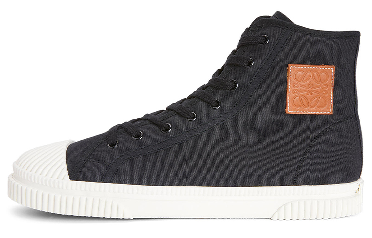 LOEWE High-Top Canvas Sneaker 'Black' M616282X05-1100