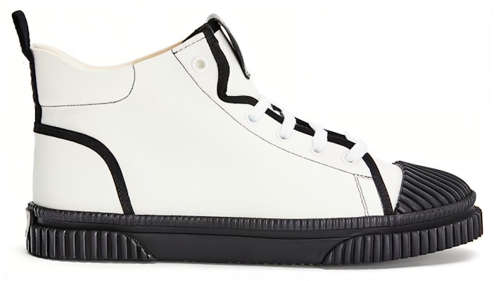 LOEWE High-Top Canvas Sneaker 'White' M816282X13-1950 Order LOEWE High-Top Canvas Sneaker 'White' M816282X13-1950