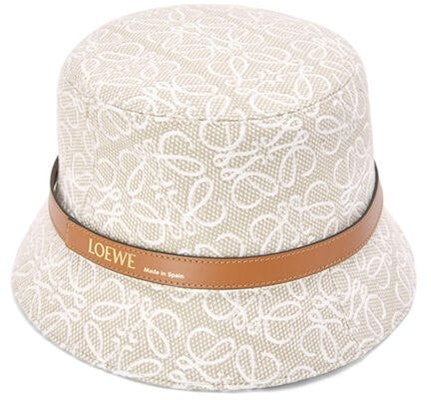 LOEWE Jacquard Palm Fiber Unisex Bucket Hat. K820HB1X05 Buy LOEWE Jacquard Palm Fiber Unisex Bucket Hat. K820HB1X05