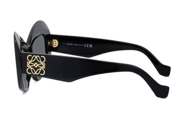 Purchase LOEWE 儿童黑色蝴蝶太阳镜配标志镜腿. LW40128I01A