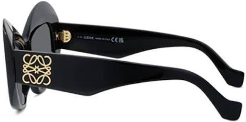 LOEWE 儿童黑色蝴蝶太阳镜配标志镜腿. LW40128I01A Purchase LOEWE 儿童黑色蝴蝶太阳镜配标志镜腿. LW40128I01A