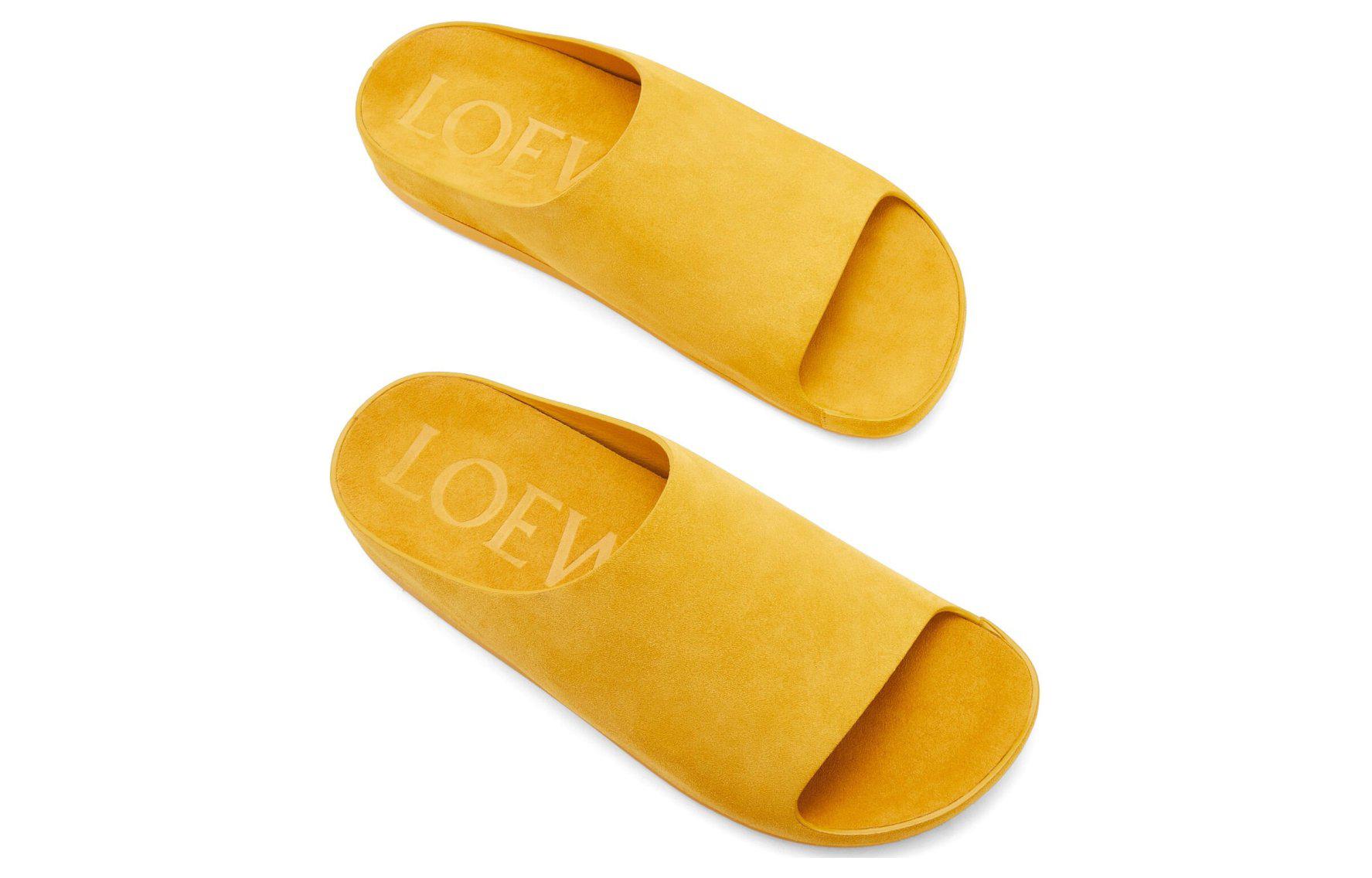 LOEWE Lago Slides 'CMFTable Versatile Yellow' 圖 4