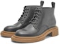 Lookbook LOEWE But Kulit Buku Lali 'Boots Hujung Kasar Hitam Bertali' M816285X69-1100