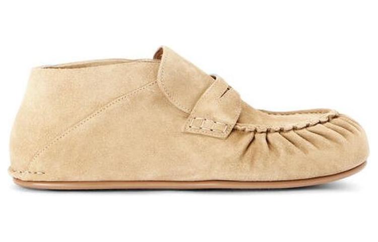 LOEWE Leather Flat Sneaker 'Gold' 圖 2