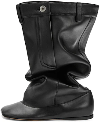 LOEWE Leren Hoge Slip-On Laarzen ''Zwart'' M816285X75-1100 Buy LOEWE Leren Hoge Slip-On Laarzen ''Zwart'' M816285X75-1100