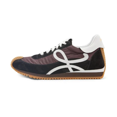 LOEWE Leather Nylon Low Top 'Black Fashion Strap'