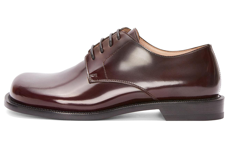 LOEWE Leather Oxford 'Deep Red'