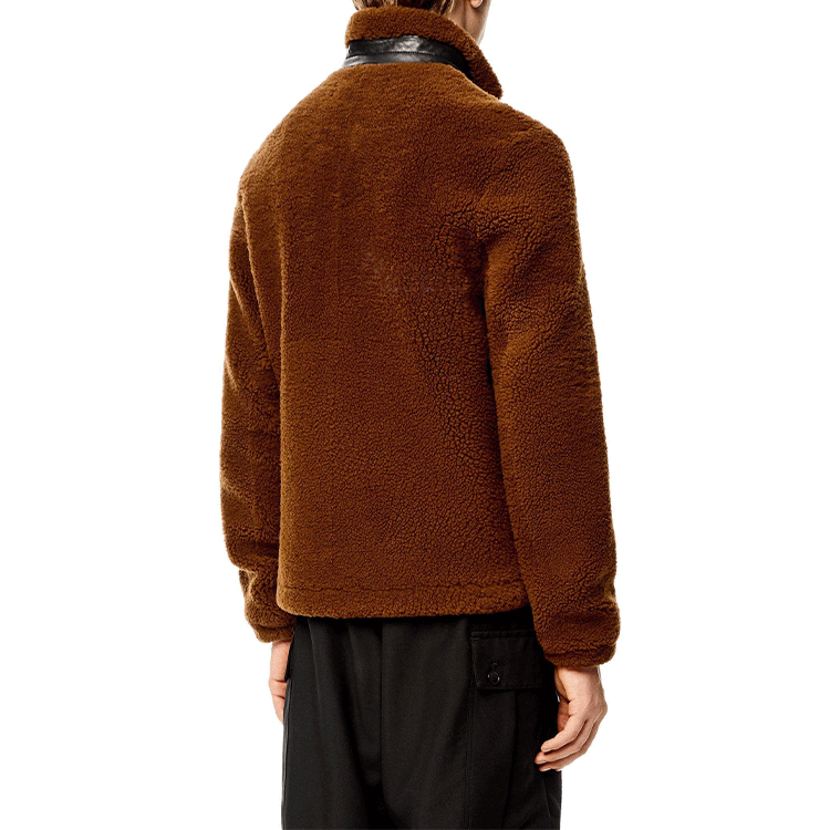 Details for LOEWE 皮革口袋拉链立领夹克 H526330XAB-3154