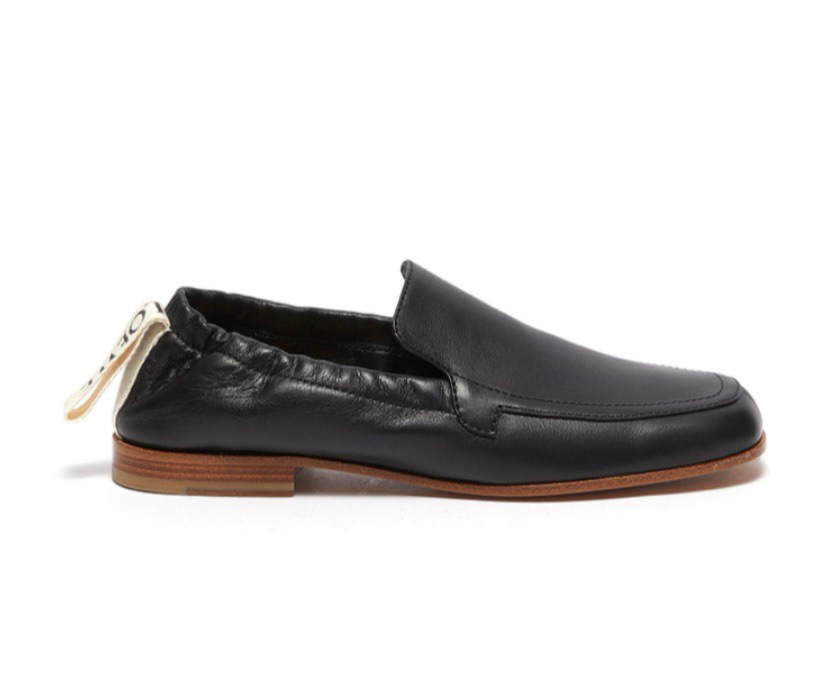 LOEWE Loafer with Charm Strap 'Leather'