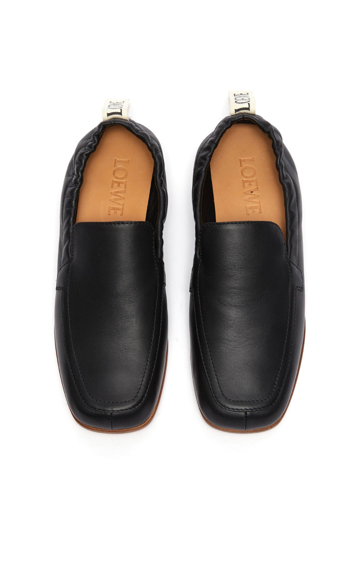 LOEWE Loafer with Charm Strap 'Leather' 圖 2