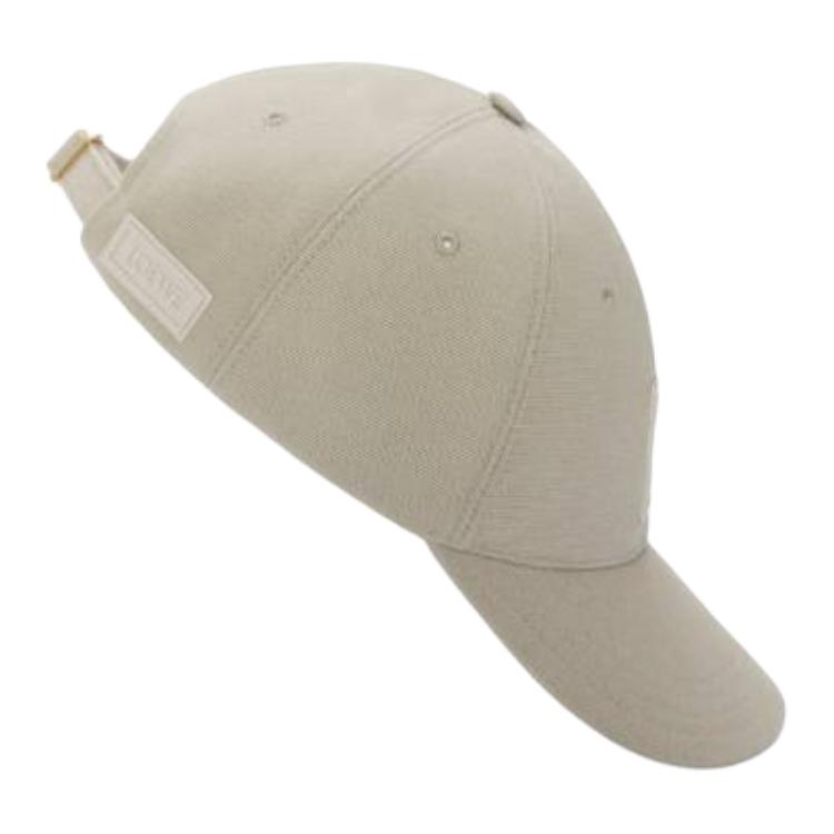 Lookbook LOEWE 标志设计帆布棉质金属橡胶男女通用灰色棒球帽 K820AA2X01-6579