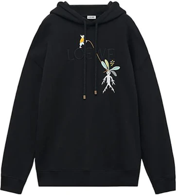Sudadera con Capucha Negra Bordada con Logo de LOEWE H526Y25X41-1100 Buy Sudadera con Capucha Negra Bordada con Logo de LOEWE H526Y25X41-1100