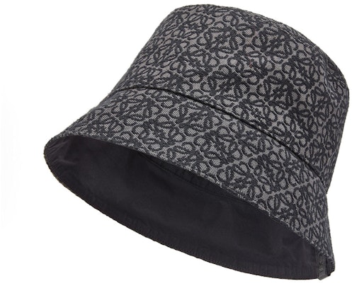 LOEWE Logo Embroidered Jacquard Unisex Bucket Hat. K820HB1X13-1268 Shop LOEWE Logo Embroidered Jacquard Unisex Bucket Hat. K820HB1X13-1268