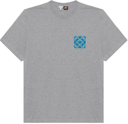 LOEWE Baju T Lengan Pendek Longgar Leher Bulat Logo Sulam Lelaki Kelabu. H616Y22X67-1440 Buy LOEWE Baju T Lengan Pendek Longgar Leher Bulat Logo Sulam Lelaki Kelabu. H616Y22X67-1440