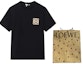 Shop LOEWE Logo Embroidered Loose Fit Crew Neck T-Shirt SS24 Black. H616Y22X67-1100