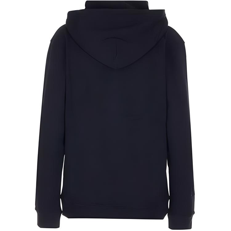 Lookbook LOEWE 標誌口罩印花黑色連帽休閒運動衫 H6109730PC-1100