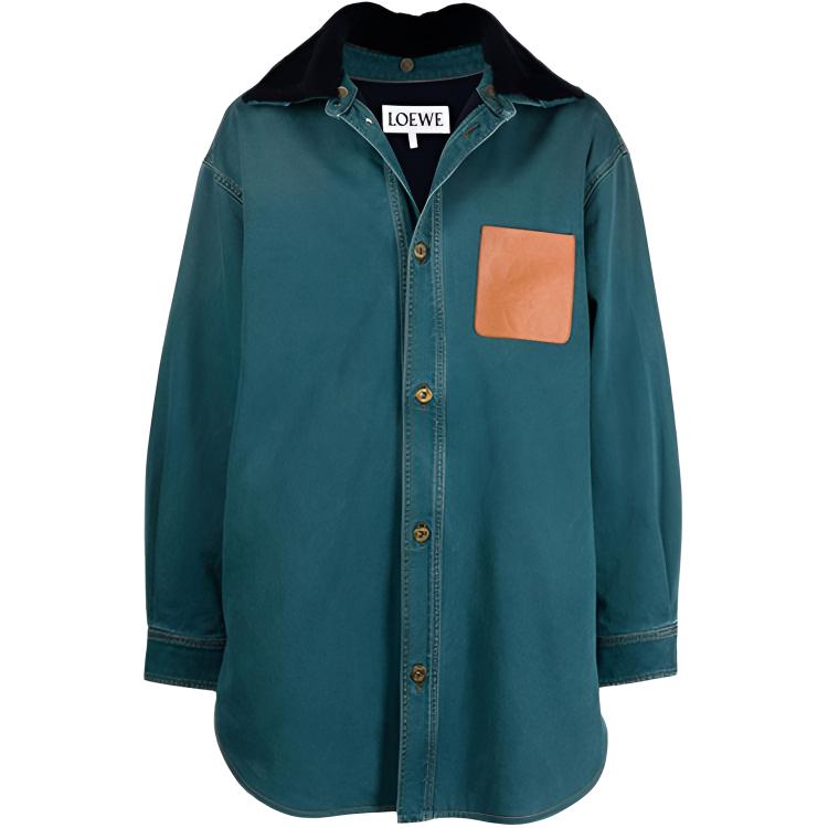 LOEWE Logo Patch Denim Jacket H526Y0-4W13