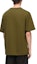 Purchase LOEWE Logo Print Crew Neck Short Sleeve T-Shirt Olive Green Mens. H526Y22XAT-4700
