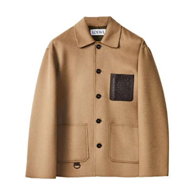 LOEWE Loose Fit Utility Jacket Brown H526Y02W14-2277