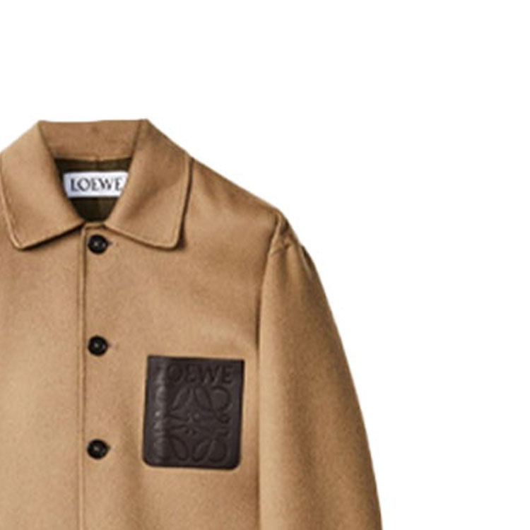 Sizing ロエベ ルーズフィット ユーティリティジャケット ブラウン H526Y02W14-2277