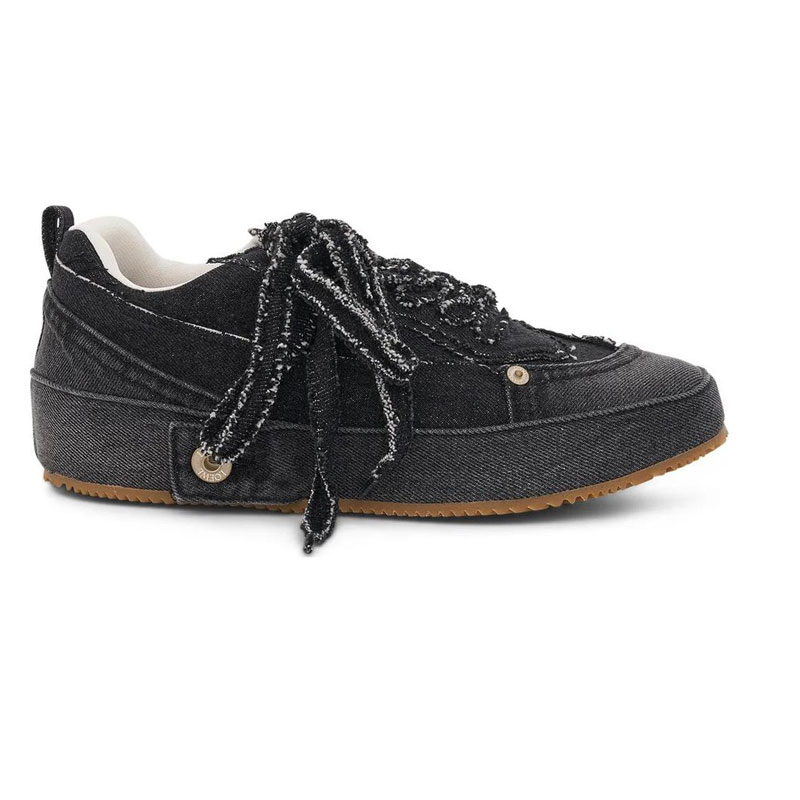 Order ロエベ デニムスニーカー グレー (Loewe Denim Sneaker Grey) M816282X76-1805