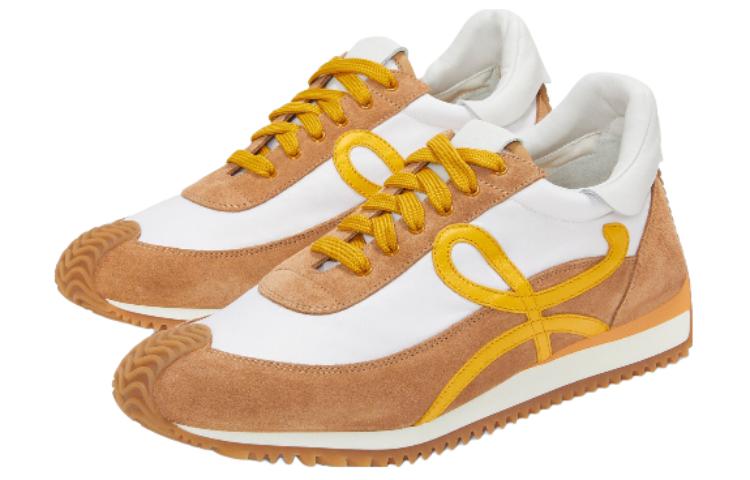 Lookbook LOEWE Kasut Rendah Kulit Lace-Up 'Tan' M816282XA8-6682