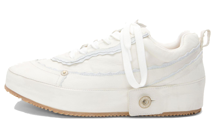 LOEWE Low-Top Sneaker 'White Leather' M816282X83-2100