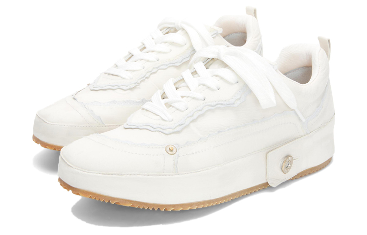 LOEWE Low-Top Sneaker 'White Leather' 圖 3