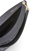 Lookbook LOEWE Luna Shoulder Bag Anagram Jacquard Navy/Black