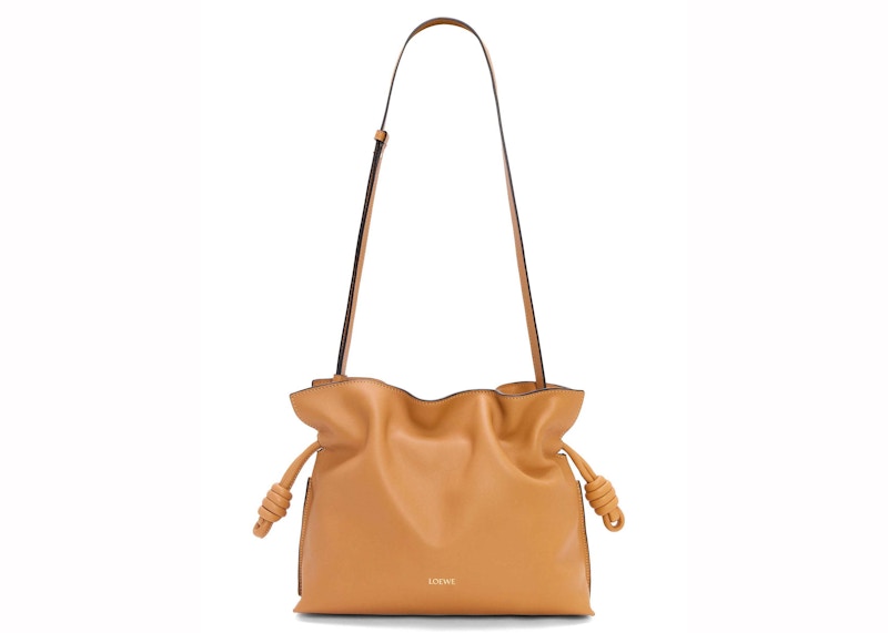 Order LOEWE Medium Flamenco Clutch Nappa Calfskin Warm Desert