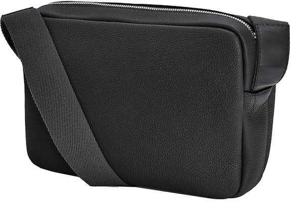 LOEWE Military Messenger Bag in Soft Grained Calfskin XS Black Order LOEWE Military Messenger Bag in Soft Grained Calfskin XS Black